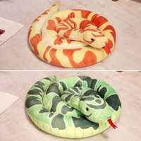 Predolo Rắn Khổng Lồ Đồ Chơi Thực Tế Huggable Trẻ Em Thân Thiện Đồ Chơi Nhồi Bông Ngộ nghĩnh