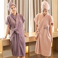 Preferred#[3529Second-Time Repurchase]Women's Home Bath Towel2025New Cotton-Like Absorbent Wearable Adult Bath Wrap Bathrobe Style Bath Skirt WY12