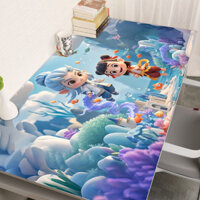 Preferred#[6198People Collection]Nezha: The Child of Destruction Desk Mat pvc Waterproof Computer Desk Mat Dormitory Office Desk Mat Workstation Desk Mat WY12