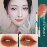 Preferred#[97%Positive Rate]Lanyi Non-Fading Non-Stick Cup Cinnamon Milk Tea Color Thin Heel Lipstick Raincoat Long-Lasting Non-Fading Matte WY12