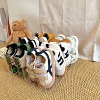 Preferred#Children's Shoe Cabinet Transparent Baby Home Use Simple Acrylic Magnetic Shoe Storage Organizer Shoe Rack Shoe Box WY12