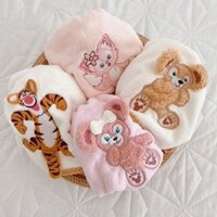 Preferred#Cute ShellieMay Bath Towel Set Disney Cartoon Embroidery Children's Bathing Special Girly Heart Blanket WY12