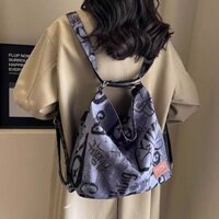 Preferred#Large Capacity Canvas Bag for Women2024New Fashion Commuter Tote Bag Lazy Style Versatile Shoulder Underarm Bag WY12