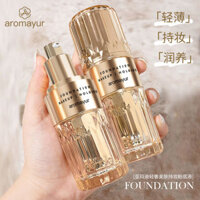 Preferred#(Official Compensation)Yamadi aromayur Light Luxury Concealer Longwear Foundation Sweat-Proof Oil Control No Powder WY12