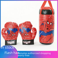 Preferred#Popular Disney Marvel Spider-Man Toys Children's Boxing Gloves Boxing Glove Interactive Pressure Reduction ToyWY5Z