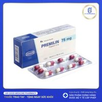 PREGABALIN 75 trị động kinh, đau thần kinh (3 vỉ x 10 viên)