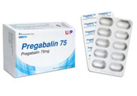 Pregabalin 75mg USP Hộp/100V/16 trị động kinh, đau dây thần kinh