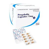 Pregabalin 75mg Zydus Cadila 10 vỉ x 10 viên – Ðiều trị đau thần kinh trung ương