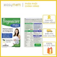 Pregnacare Max 84 viên - số 1 cho bà bầu