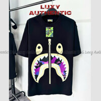 (Premium) Áo Thun Bape Shark Unisex Cotton Cao Cấp - Luxy Authentic