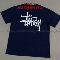 (Premium) Áo Thun Stussy Basic Xanh Than Cotton Cao Cấp - Luxy Authentic