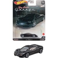 (Premium bánh cao su) Xe mô hình Hot Wheels 1/64 Car Culture Jay Leno Garage McLaren F1 (black)