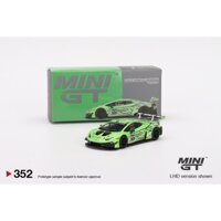 (Premium bánh cao su) Xe mô hình MINI GT (No352) Lamborghini Huracán GT3 EVO Presentation