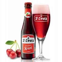 Premium Kriek St.Louis – bia hoa quả vị anh đào Bỉ  3.2% vol chai 250ml