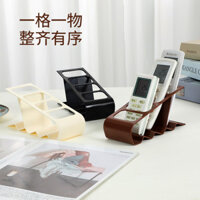 Premium Selection#[1806People Collection]Korean Style Creative Four-Grid Remote Control Storage Household Storage Box Plastic Desktop Organizer Stationery Special3DAILY