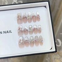 Premium Selection#Nizi Handmade Autumn New Phototherapy Wear Armor Colored Glaze Cat Eye Nail Stickers Detachable3DAILY