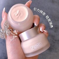 Premium Selection#NOVO Luxury Soft Light Foundation Cream Waterproof Sweatproof Non-cakey Concealer Oil Control Moisturizing Student Affordable Foundation Liquid3DAILY