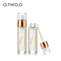 Premium Selection#O.TWO.O Gold Foil Invisible Makeup Primer9124 Base Gel Golden Diamond Radiant Gel20ml3DAILY