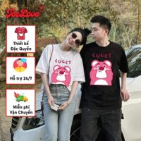 [PREMIUM TEE] Áo phông, áo thun local brand chính hãng, unisex, nam nữ form rộng, tay lỡ - Bear Lucky- TL366.172