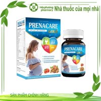 PRENACARE GOLD - Giúp bổ sung vitamin và khoáng chất cho phụ nữ có thai
