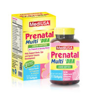 Prenatal Multi + DHA bổ sung vitamin cho bà bầu 30v