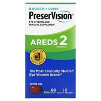 PreserVision AREDS 2 Formula 60 Mini Soft Gels