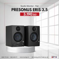 PreSonus Eris 3.5 Studio Monitor, Pair