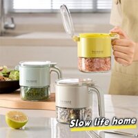 Press Seal Hộp đựng gia vị Cruet Jars