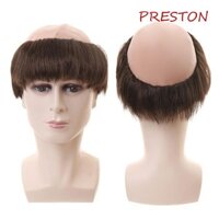 Preston Đầu hói Tóc Giả, Đạo Cụ Chú Hề Ngắn Thẳng Ngộ nghĩnh Tóc Giả, Hóa Trang Hóa Trang Hóa Trang Nhà Sư Cosplay Tóc Giả Halloween Tóc Giả Tóc Giả Bói Halloween Tiệc Halloween