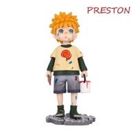 Preston Naruto Anime Hình, Hoạt Hình Dễ Thương Mầm Non Uzumaki Naruto Nhân Vật, Quà Tặng Sinh Nhật Tranh Phiên Bản Q Búp Bê PVC Naruto Đồ Chơi Mô Hình Đồ Chơi Trẻ Em