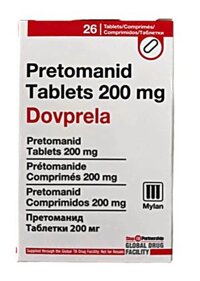 Pretomanid 200mg (Dovprela Mylan) – Thuốc điều trị lao kháng thuốc hiệu quả