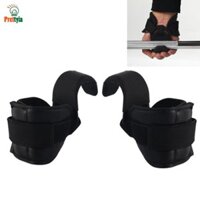 Prettyia 2x Móc nâng tạ Móc hỗ trợ cổ tay cho Deadlift Lift Up Fitness