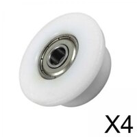 Prettyia 4x 1 Gói Máy chèo thuyền Vòng bi Bánh xe Phụ kiện Thiết bị huấn luyện Phần