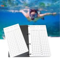 Prettyia Đá phiến viết dưới nước có dây buộc Máy tính xách tay lặn để làm ống thở