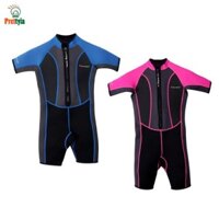 Prettyia Đồ Bơi Trẻ Em Bé Trai Bé Gái Tay Ngắn Wetsuit Đồ Bơi Giữ Nhiệt Chống Nắng