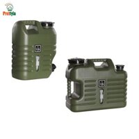Prettyia Hộp Đựng Nước Có Spigot Xô Nước Bình Chứa Nước Cho Cắm Trại Ba Lô BBQ Dã Ngoại Xanh