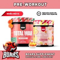 PREWORKOUT TOTAL WAR - TĂNG SỨC MẠNH, SỨC BÊN, TỈNH TÁO, PUMP CƠ - HÃNG REDCON1 (30 LẦN DÙNG)