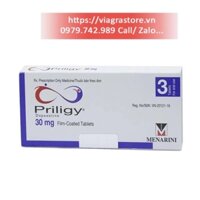 Priligy 30mg Dapoxetine Hãng Menarini - Điều Trị Xuất Tinh Sớm (1 vỉ x 3 viên)