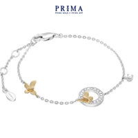 PRIMA Lắc Tay  18K - Đính Kim Cương - BST Butterfly Concerto - Bướm hoàng kim - 105L0258