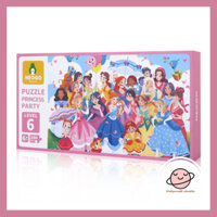 Princess party - bữa tiệc của những nàng công chúa Tranh ghép hình cho bé 200 mảnh - NEOGO jigsawpuzzle 200pcs