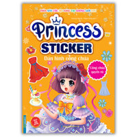 Princess Sticker - Dán Hình Công Chúa - Công Chúa Quyến Rũ
