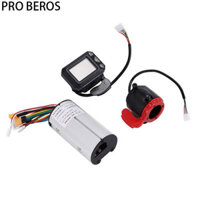 Pro BEROS Bộ điều khiển động cơ điện Bảng điều khiển màn hình LCD chống nước Bộ điều khiển không chổi than cho xe đạp điện Xe tay ga