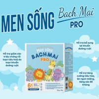 [PRO] Men sống bạch mai PRO men vi sinh tiêu hóa tốt cho trẻ em và bà mẹ bầu