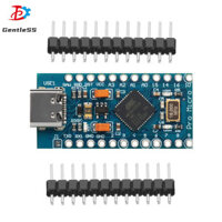 Pro Micro Series Pro Micro ATMEGA32U4 5V Bo mạch chủ 16m Crystal Oscillator Type-c Giao diện có chân hàng Hỗ trợ Arduino IDE V1.0.1