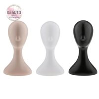 Pro Nữ Mannequin Manikin Head Kính Tóc Hiển Thị Mẫu Đứng Màu Be