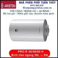 PRO R 50 SH – Bình nước nóng ariston 50L ngang