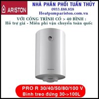 Pro R 50 V – Bình nước nóng Ariston 50L đứng