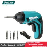 Pro 'sKit PT-1362U Tua Vít Điện Sạc USB 3.6V Sạc Pin Lithium Không Dây Bộ Dụng Cụ Khoan Điện