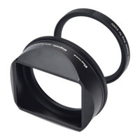 Pro TANLE Square Metal Lens Hood Thay thế cho Fujifilm Fuji X100VI Phụ kiện máy ảnh Lắp đặt từ tính