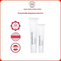 ProactivMD Adapalene Gel- Retinoid theo toa cho mặt và cơ thể cải thiện mụn. Dung dịch 1%